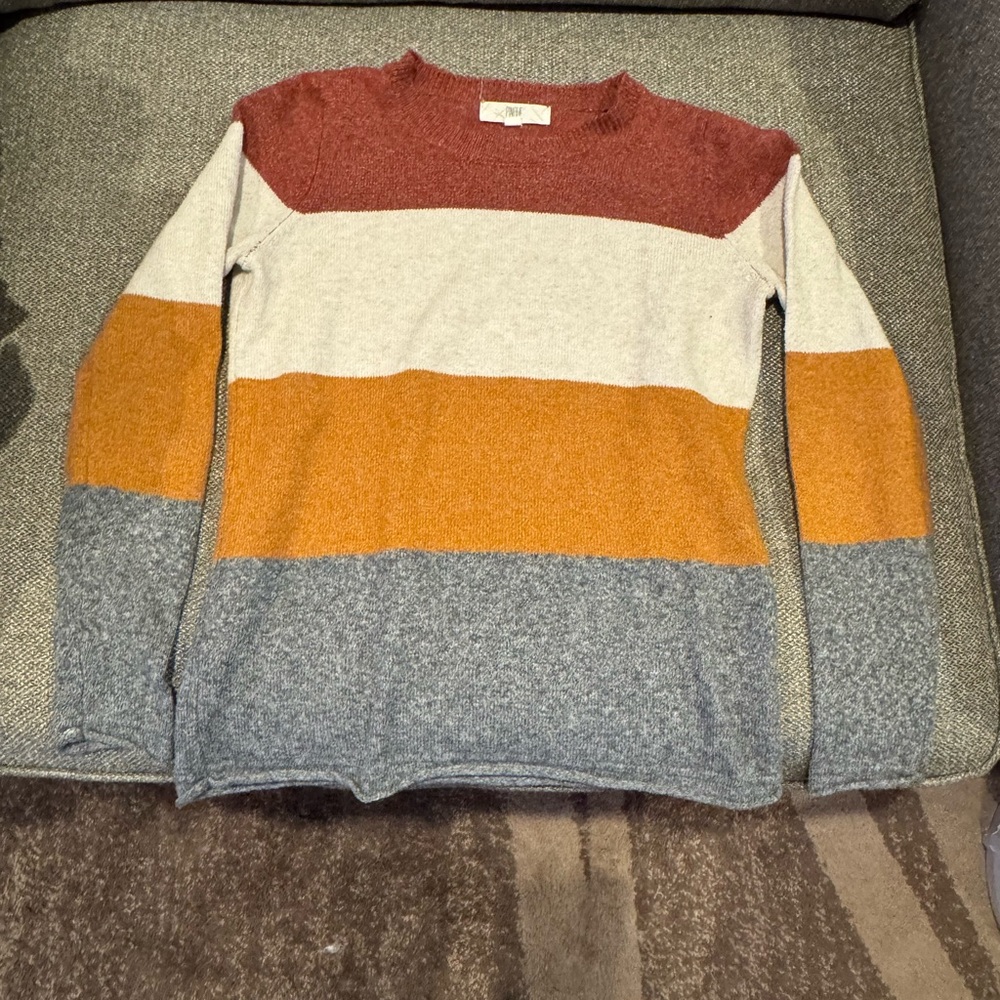 Women's Colorblock Crewneck Sweater